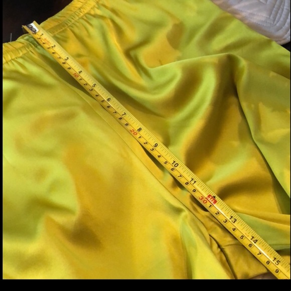 ๐ dianaira Silk Wide Leg Lined, High elastic waist reversible matte-shiny pants - Picture 7 of 10